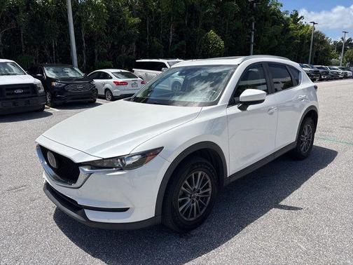 Snowflake White Pearl 2021 Mazda CX-5 Touring