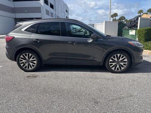 Magnetic Metallic 2020 Ford Escape Titanium Hybrid