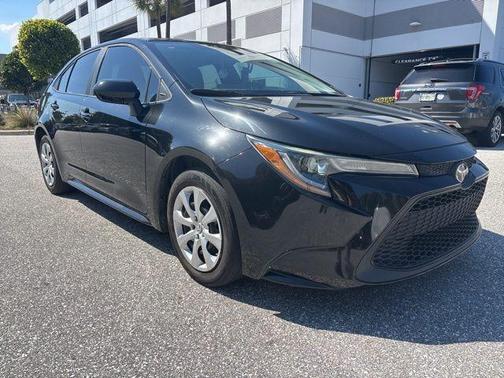 Black Sand Pearl 2021 Toyota Corolla LE