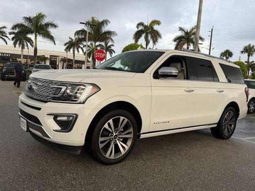 Star White 2021 Ford Expedition Max Platinum