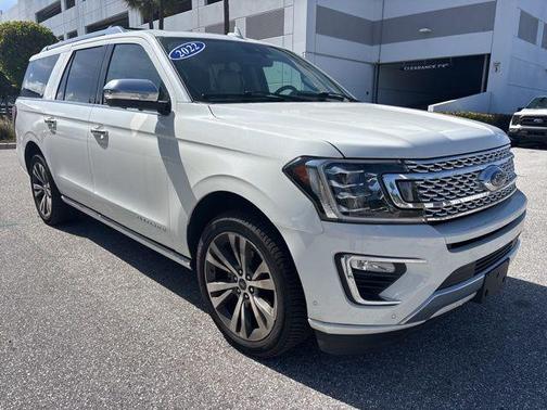 Star White 2021 Ford Expedition Max Platinum