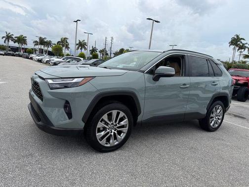 Lunar Rock 2023 Toyota RAV4 XLE Premium
