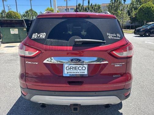 Ruby Red Metallic Tinted Clearcoat 2016 Ford Escape Titanium