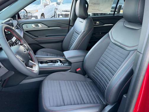Rapid Red Metallic Tinted Clearcoat 2026 Ford Explorer ST-Line