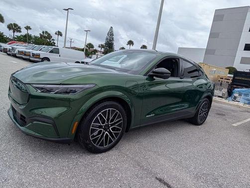 Green Metallic 2025 Ford Mustang Mach-E Premium