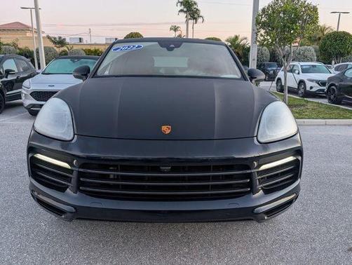Moonlight Blue Metallic 2022 Porsche Cayenne S Coupe AWD