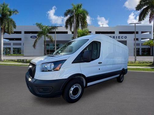 Oxford White 2026 Ford Transit-250 148 WB Medium Roof Cargo