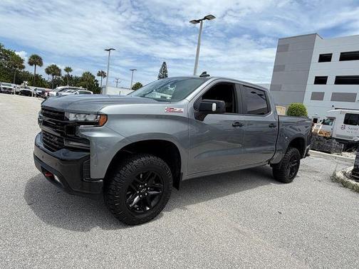 Satin Steel Metallic 2021 Chevrolet Silverado 1500 LT Trail Boss