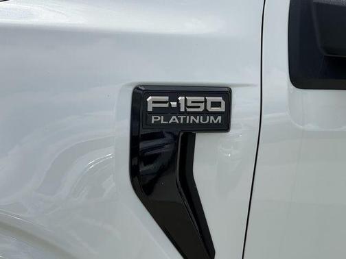 White Metallic 2026 Ford F-150 Platinum
