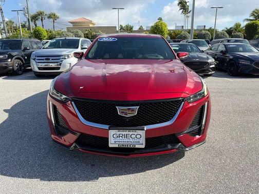 Infrared Tintcoat 2021 Cadillac CT5 Sport RWD