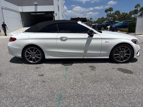 Polar White 2017 Mercedes-Benz AMG C 43 Base 4MATIC