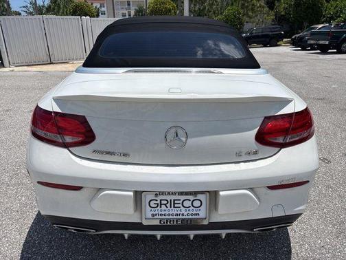 Polar White 2017 Mercedes-Benz AMG C 43 Base 4MATIC