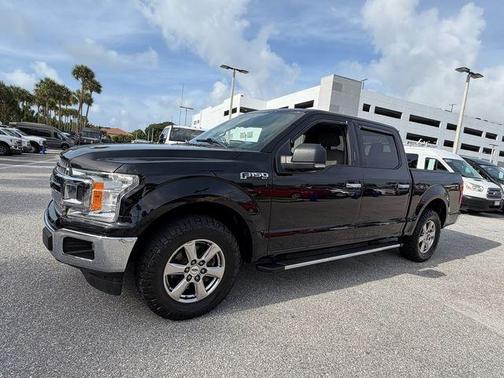 Shadow Black 2018 Ford F-150 XLT