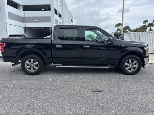 Shadow Black 2018 Ford F-150 XLT