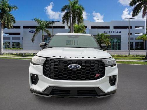 Space White Metallic 2026 Ford Explorer ST
