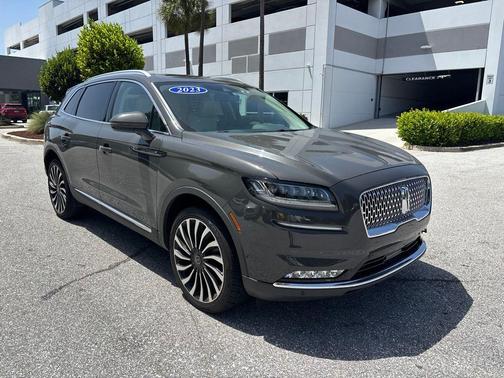 Dark Gray Metallic 2023 Lincoln Nautilus Black Label