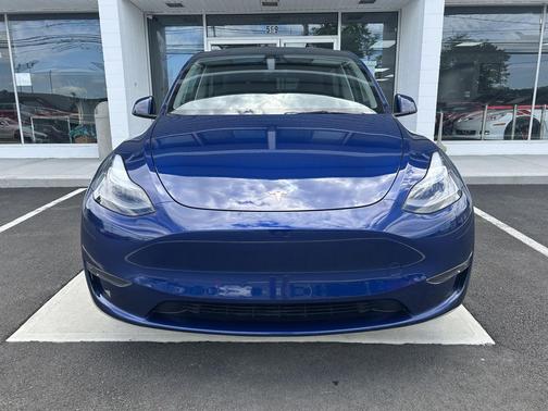 Deep Blue Metallic 2025 Tesla Model Y Performance Dual Motor All-Wheel Drive
