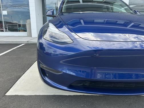 Deep Blue Metallic 2025 Tesla Model Y Performance Dual Motor All-Wheel Drive