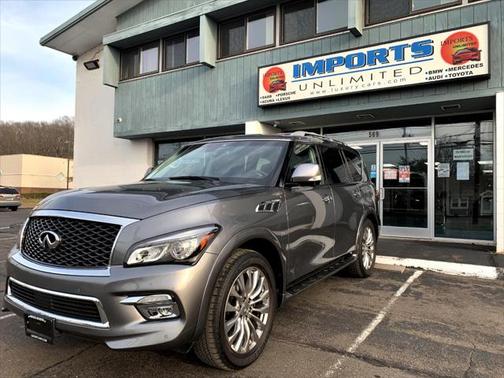 Graphite Shadow 2017 INFINITI QX80 Base
