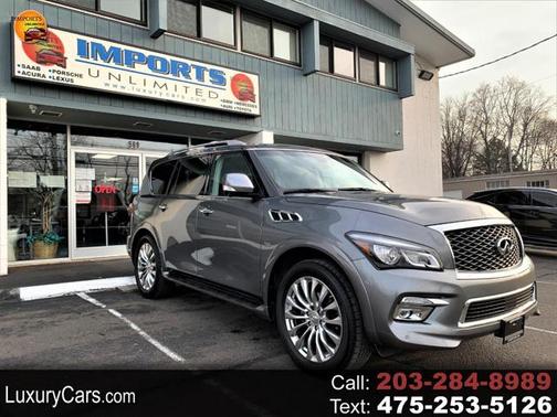 Graphite Shadow 2017 INFINITI QX80 Base