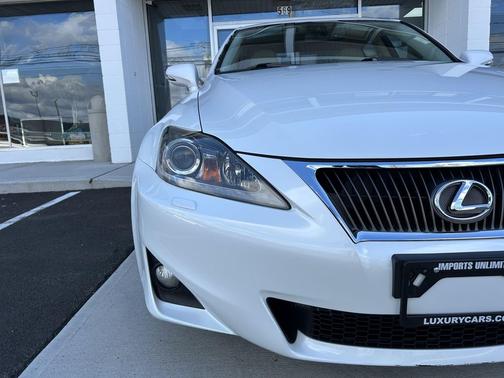White 2012 Lexus IS 350 Base