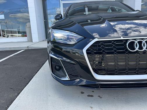 Mythos Black Metallic 2022 Audi A5 Sportback 45 S Line Premium