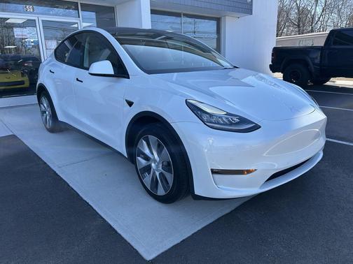 Solid Black 2022 Tesla Model Y Long Range Dual Motor All-Wheel Drive