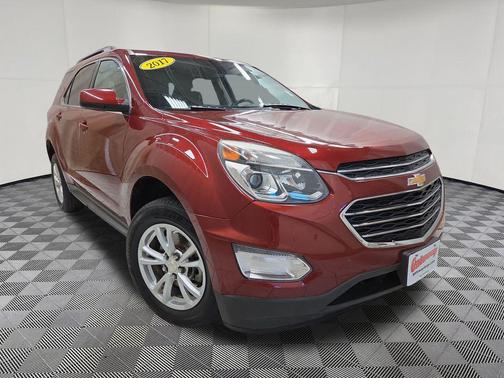 Siren Red Tintcoat 2017 Chevrolet Equinox 1LT