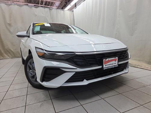 Serenity White 2025 Hyundai ELANTRA HEV Blue