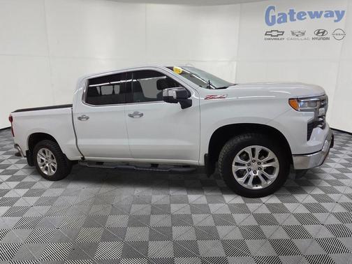 Summit White 2022 Chevrolet Silverado 1500 LTZ