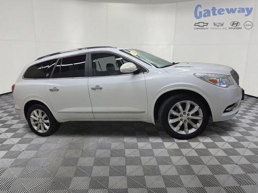 White Frost Tricoat 2016 Buick Enclave Premium