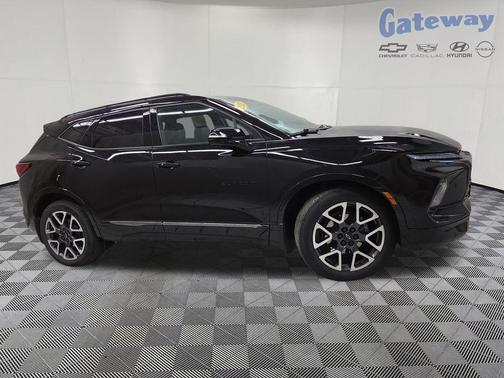 Black 2023 Chevrolet Blazer RS