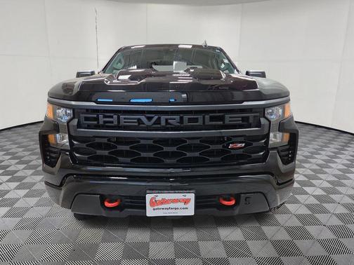 Black 2023 Chevrolet Silverado 1500 Custom Trail Boss