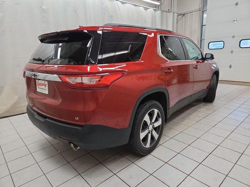 Cajun Red Tintcoat 2019 Chevrolet Traverse LT Leather