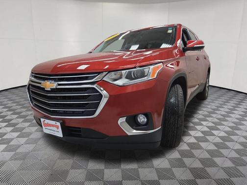 Cajun Red Tintcoat 2019 Chevrolet Traverse LT Leather