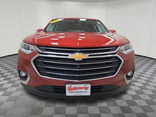 Cajun Red Tintcoat 2019 Chevrolet Traverse LT Leather