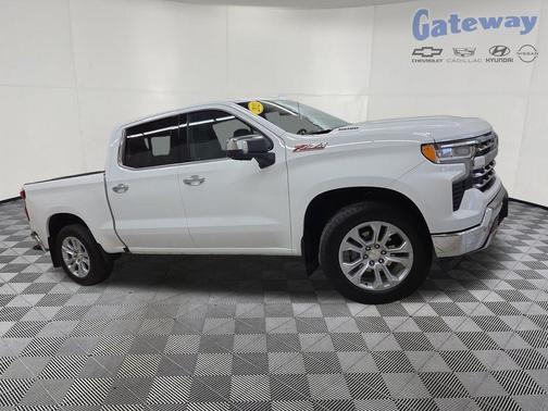 Summit White 2025 Chevrolet Silverado 1500 LTZ