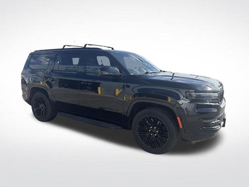 Diamond Black Crystal Pearlcoat 2022 Jeep Wagoneer Series I Obsidian 4x4