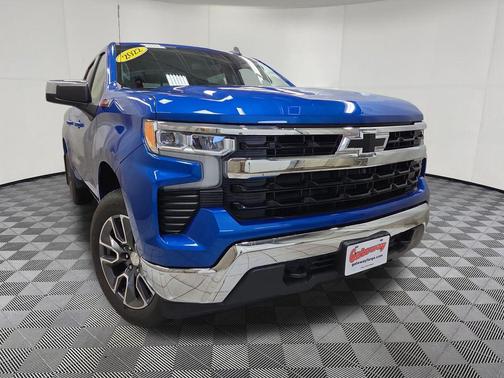 Glacier Blue Metallic 2022 Chevrolet Silverado 1500 LT