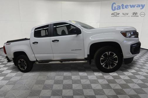 Summit White 2021 Chevrolet Colorado Z71