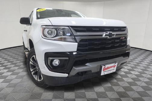 Summit White 2021 Chevrolet Colorado Z71