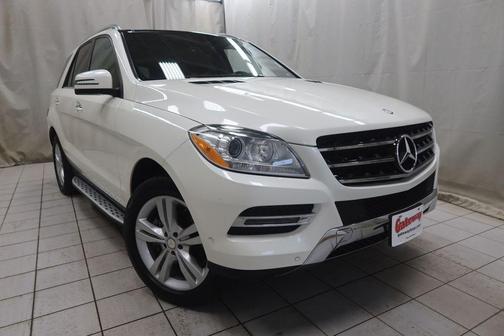 White 2015 Mercedes-Benz M-Class 4MATIC