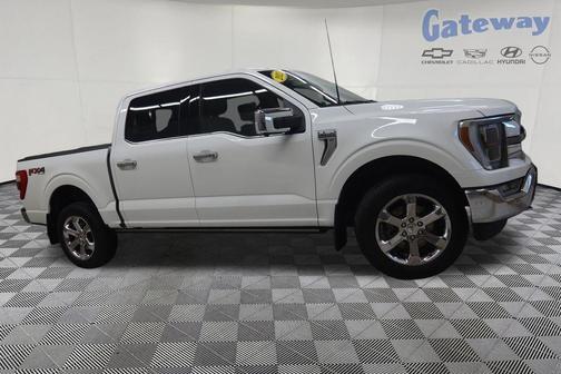 Star White Metallic Tri-Coat 2023 Ford F-150 King Ranch
