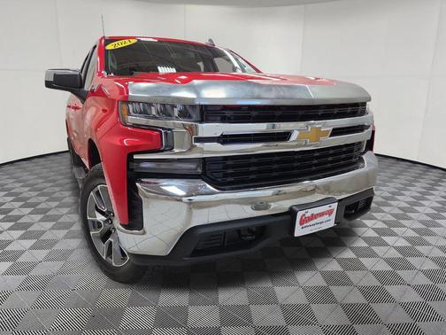 Red Hot 2021 Chevrolet Silverado 1500 LT