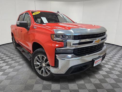 Red Hot 2021 Chevrolet Silverado 1500 LT