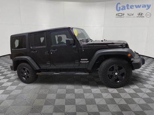 Black Clearcoat 2017 Jeep Wrangler Unlimited Sport