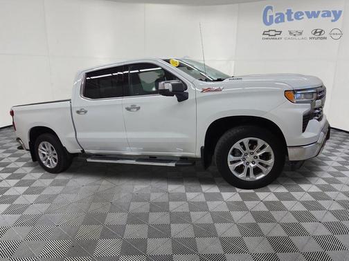 Summit White 2022 Chevrolet Silverado 1500 LTZ