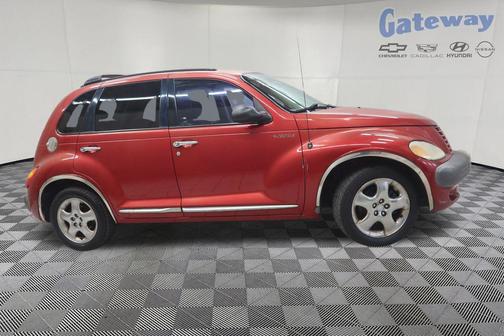 Red 2002 Chrysler PT Cruiser Limited