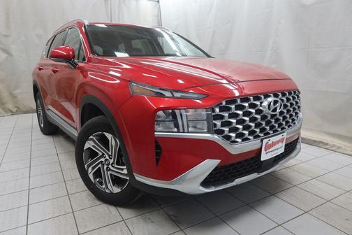 Calypso Red 2021 Hyundai SANTA FE SEL 2.4