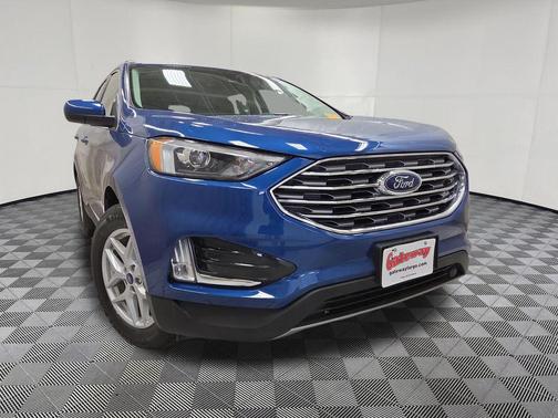 Blue Metallic 2022 Ford Edge SEL